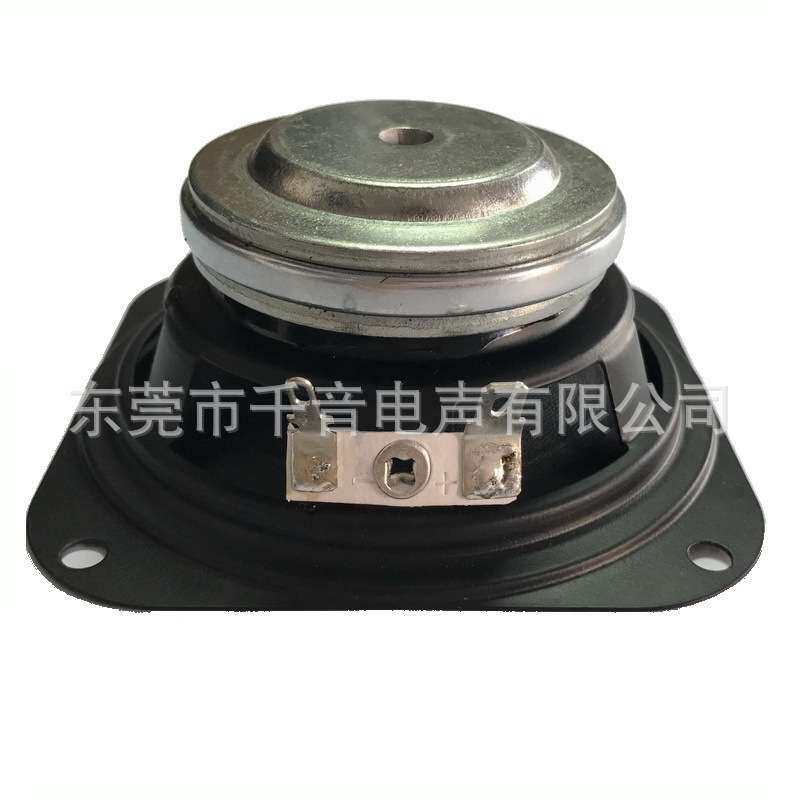厂家直销3.5寸专业音响用喇叭 3.5寸方形全频音柱喇叭钕磁扬声器