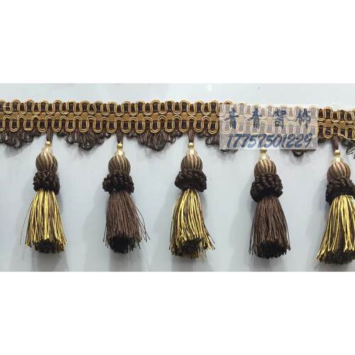 厂家直销 牛筋草莓吊穗 窗帘沙发 高档欧式 花边辅料配件流苏编织