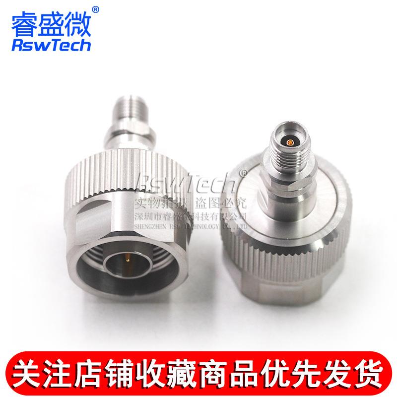 毫米波转接器 N/2.92-JKG不锈钢射频测试头 N公转2.92MM母 DC-18G