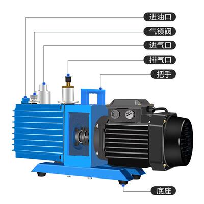 上海圣科2XZ系列真空泵2XZ-2C旋片真空泵 防返油泵 真空箱真空泵