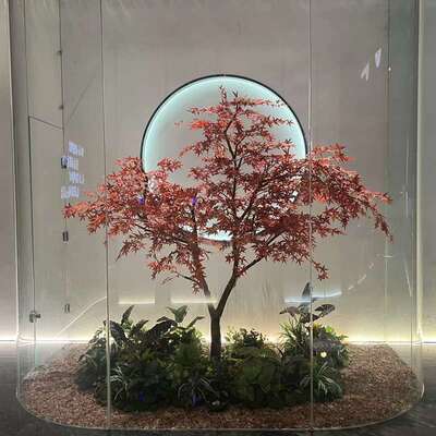 仿真枫树红枫树青枫树影视造景假树酒店大型造型树室内外摆件陈列