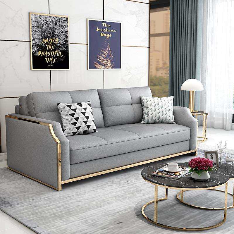 多功能布艺沙发床两用可折叠轻奢现极简小户型客厅科技布沙发