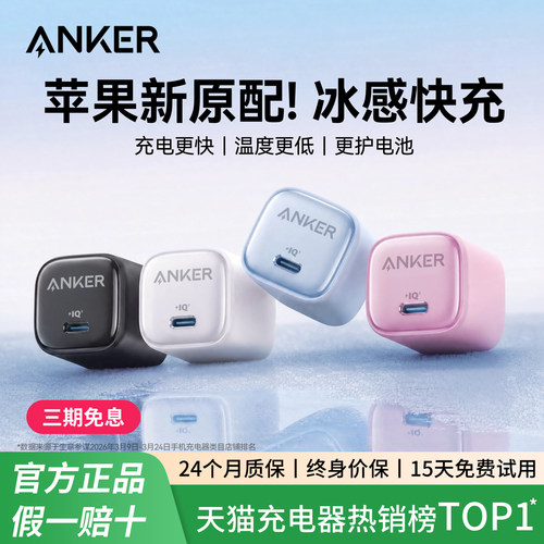 Anker安克冰点充30W充电器