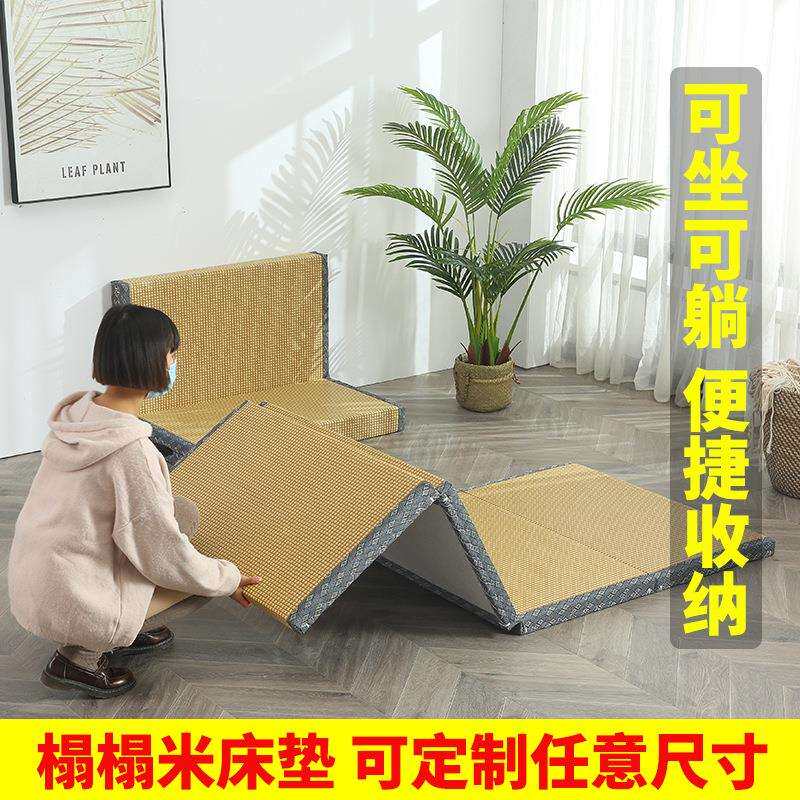 日式榻榻米垫四季通用可折叠椰棕割草机/草坪机