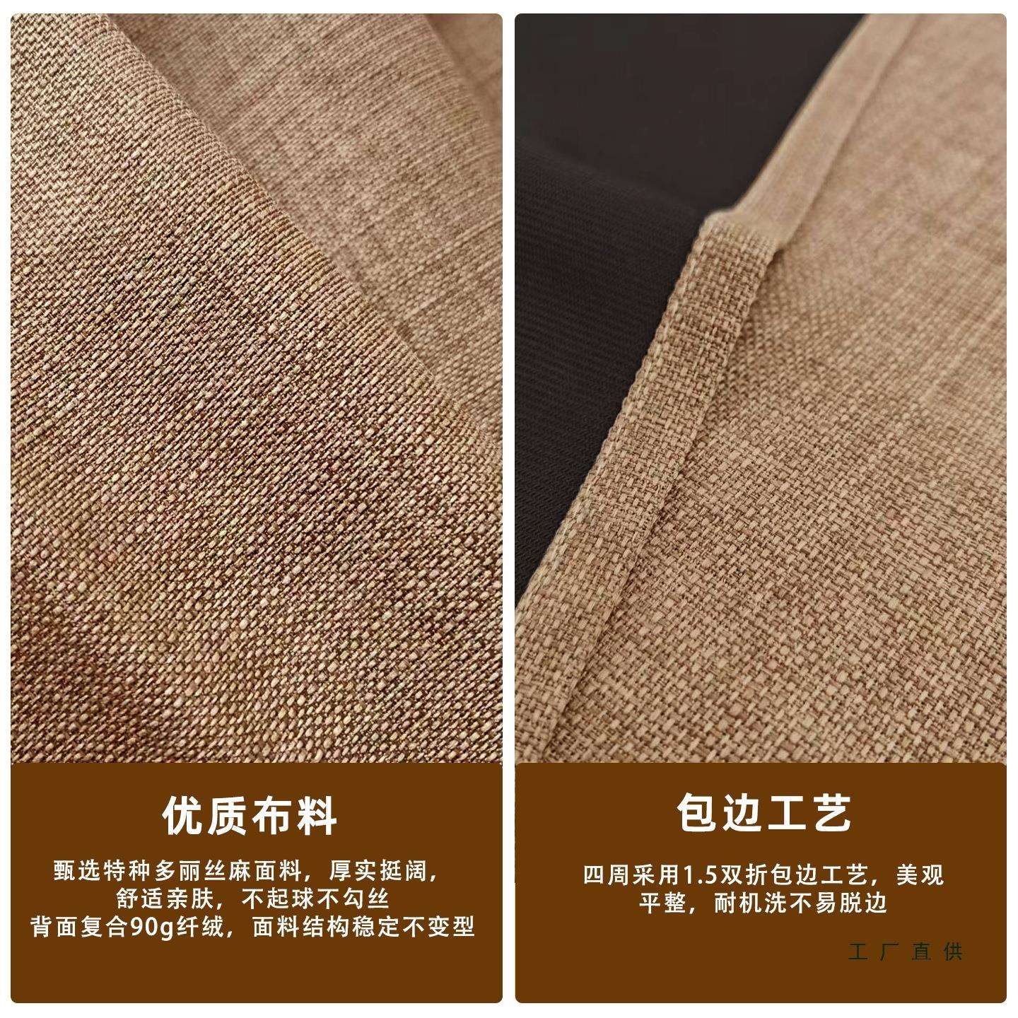 中式木质茶几桌布家用茶台布桌布长方型棉麻盖巾茶席茶台布艺定