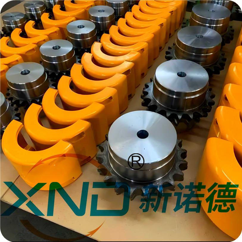 KC8022型链轮联轴器A3钢/KC-8022链条联轴器/滚子链联轴器工厂店