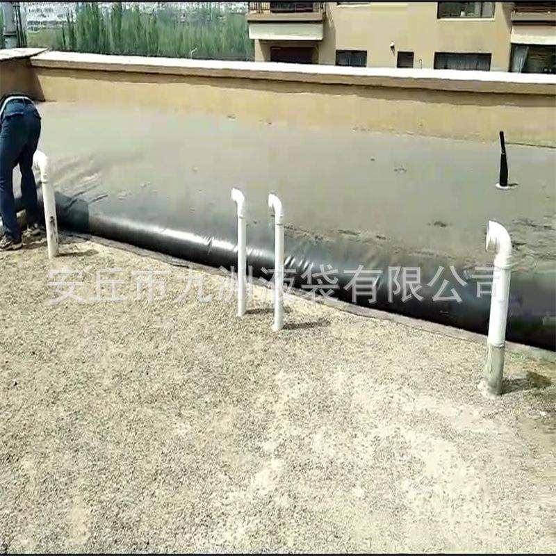 现货枕形水囊 农业灌溉家用平房楼顶晒水袋 洗澡用储水晒水袋