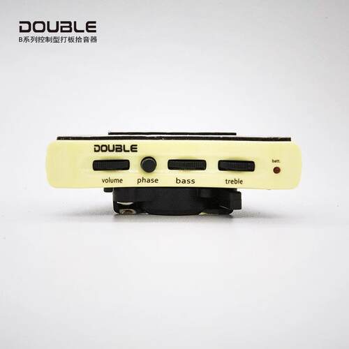 Double德博B1G B2G民谣吉他拾音器开孔打板压电古典音孔A1G A2G