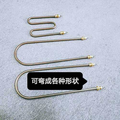 现货不锈钢翅片电热管W型U型发热管长寿命散热均匀加热器干烧管