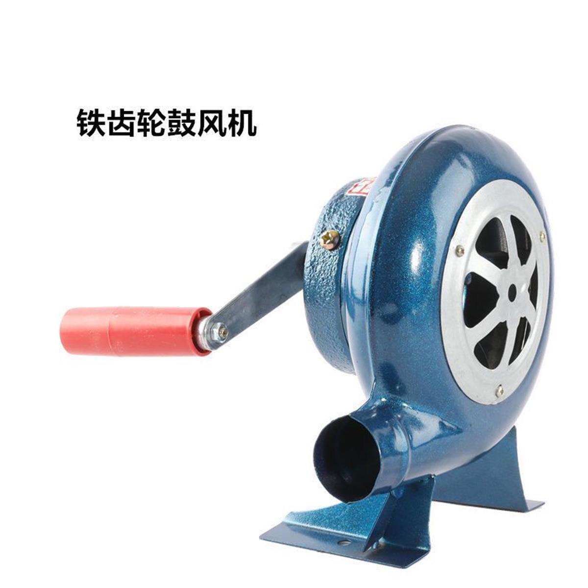 户外便携手摇鼓风机小型吹风机烧烤点火引炭助燃爆米花引风机