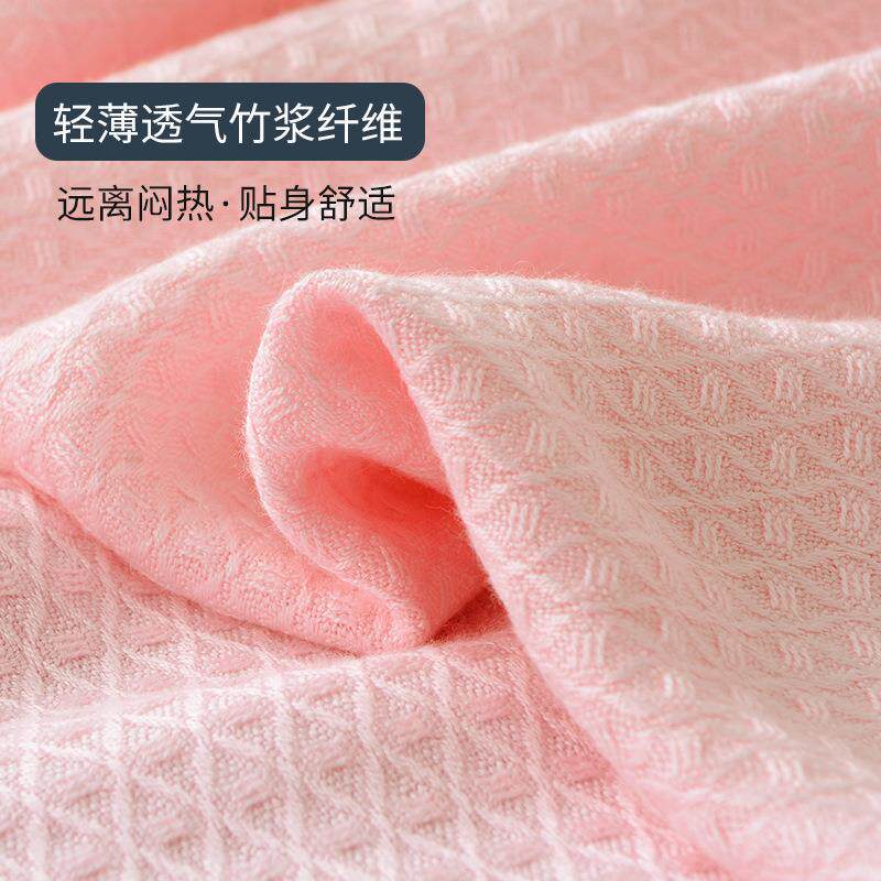 英夫仕竹纤维浴袍女成人冰丝睡袍夏季薄款长款男吸水速干和服枫拓
