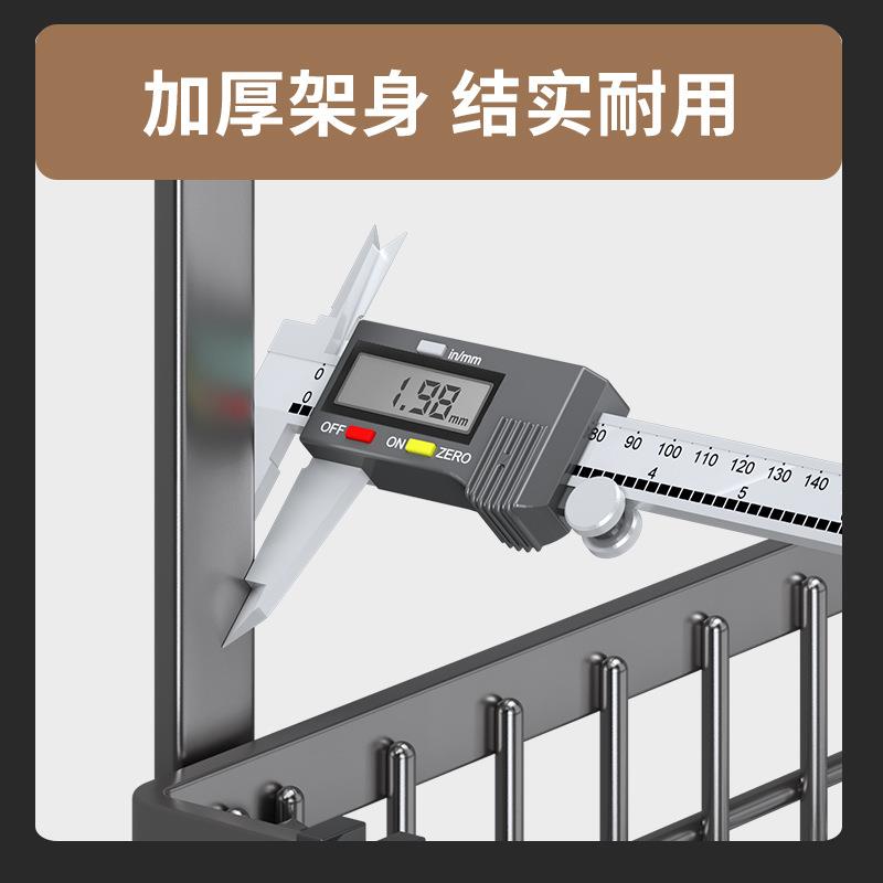 冰箱置物架侧面多功能收纳架厨房用品免打孔保鲜膜袋调料侧壁挂架