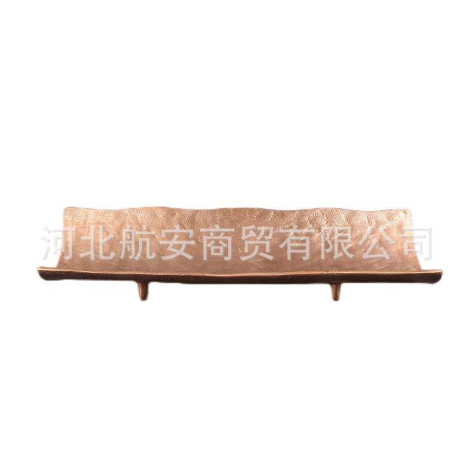 现代简约创意铁艺托盘样板房售楼处桌面家居茶几餐桌工艺品摆件