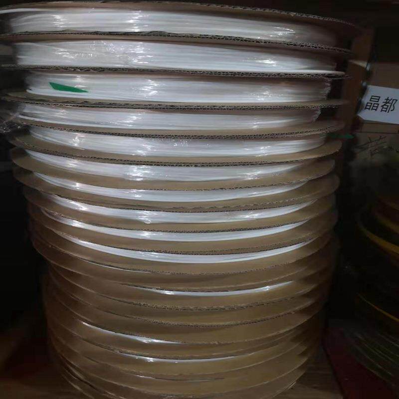 内径1.0-8.0热缩管热缩号码管空白线标管白色套管黄色标志管