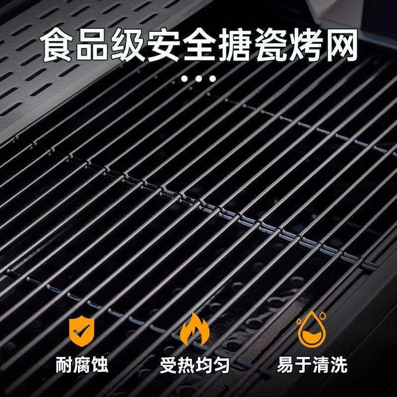 原始人烧烤炉家用烧烤架户外美式烤肉炉庭院大型炭碳烤炉架子炉子