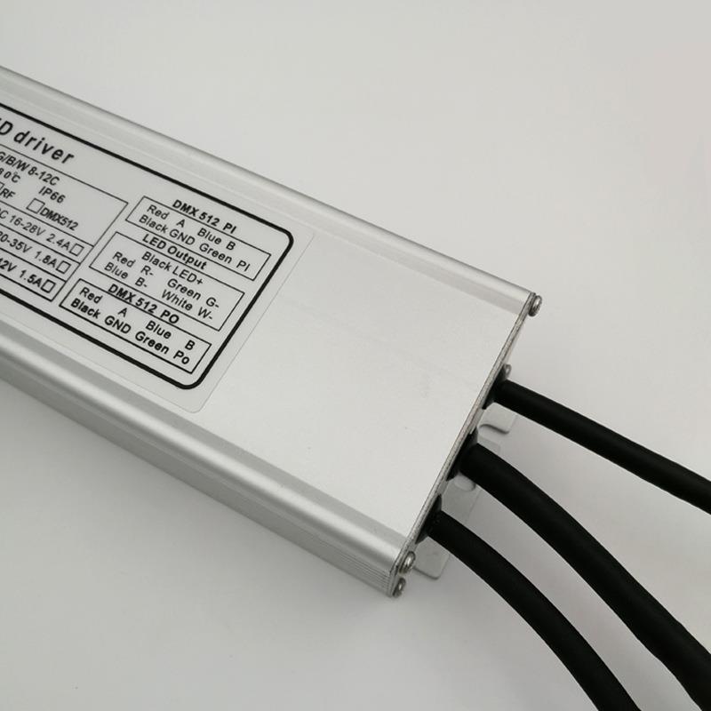 250W四路RGBW恒流DMX外控驱动电源防雨过压过温短路保护led驱动器