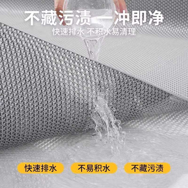 泳池防滑垫商用厨房地垫户外走廊过道卫生间脚垫疏水镂空网格垫厚