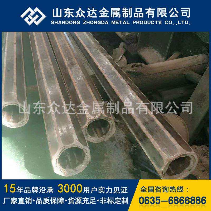 冷拔45号外圆内六角 外六角内圆钢管 对边20-50mm六角钢管厂家