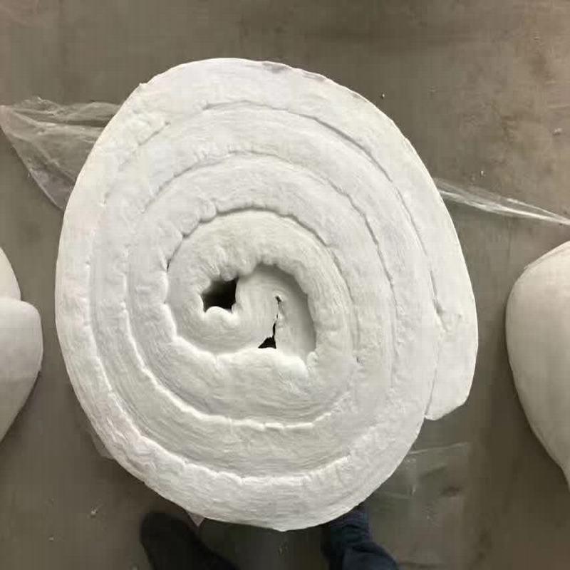 隔热憎水硅酸铝针刺毯防火保温硅酸铝纤维毡电厂硅酸铝陶瓷纤维毯