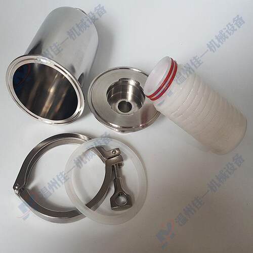 厂家直销226插口快装管道过滤器 PTFE折叠滤芯过滤器 直通过滤器