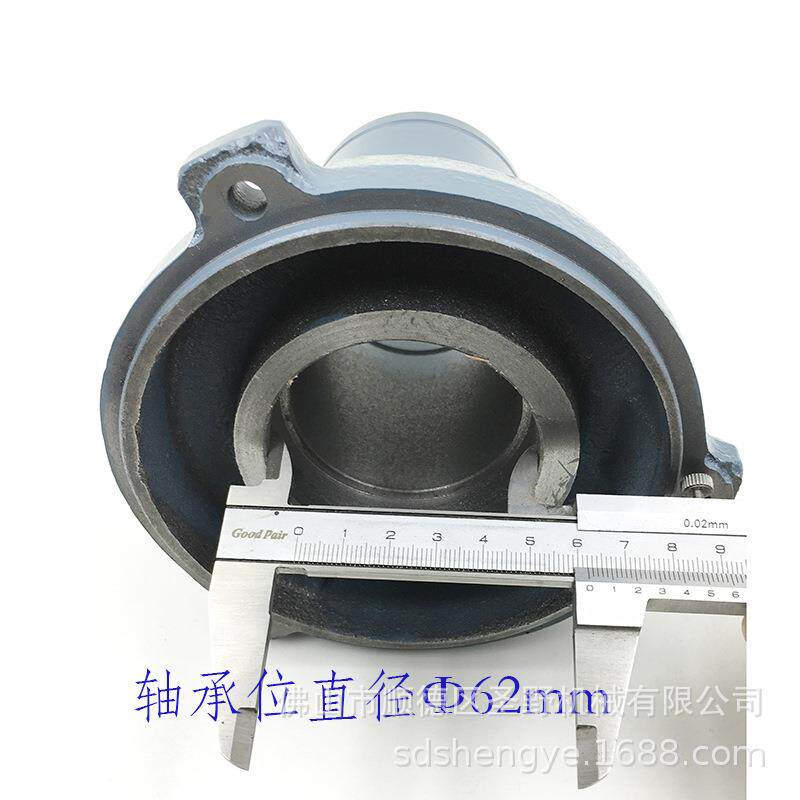 ABB电机前端盖QAMT80L马达前轴承压盖高力威双边机磨轮磨头后端盖