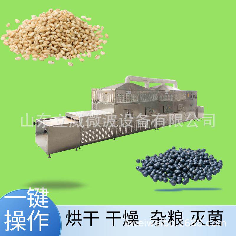 杂粮烘干机大豆蛋白烘焙干燥设备隧道式杂粮微波烘焙机