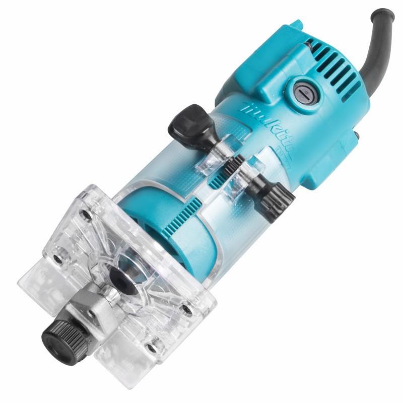 牧田(makita) 3703 木工修边机电木铣铝塑板开槽倒角机