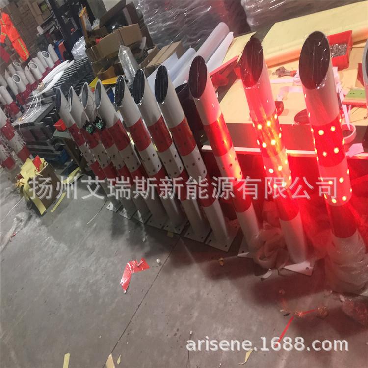 太阳能Led警示柱 爆闪道路指示灯 匝道车辆分流指示牌
