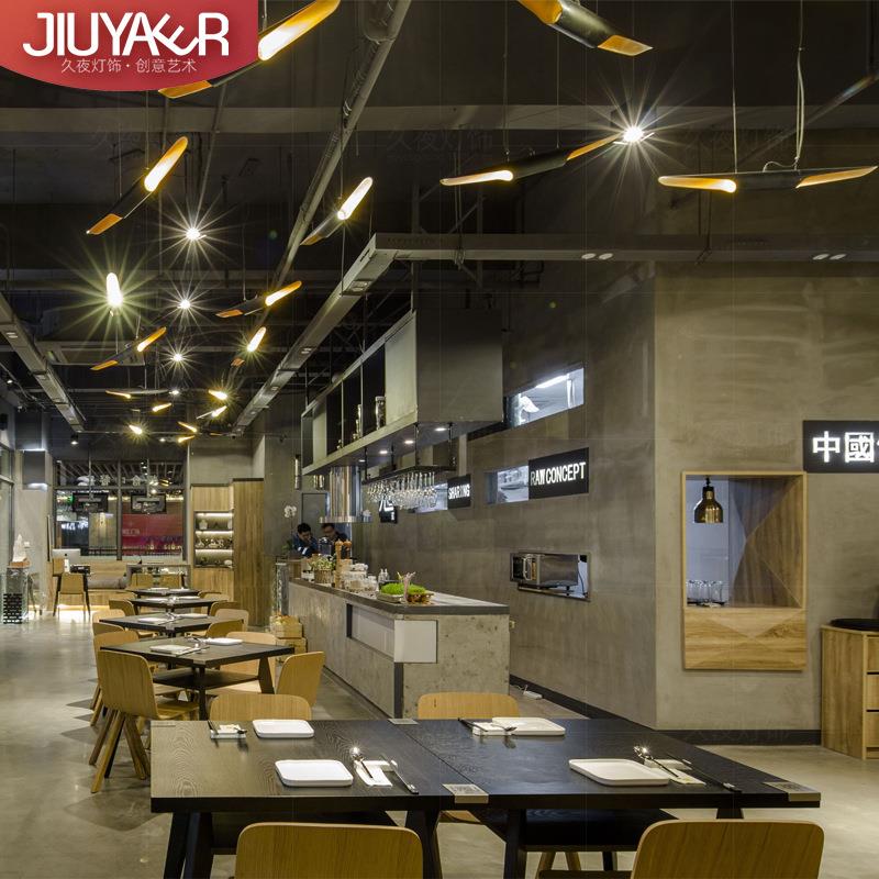 工业风创意吊灯个性西餐厅咖啡厅奶茶店酒店吧台别墅展厅装饰灯具