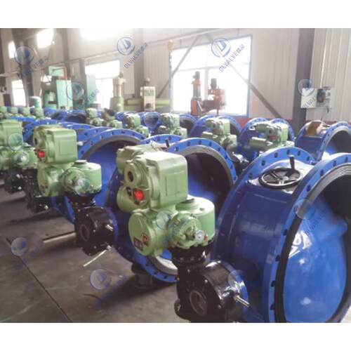 煤矿瓦斯管道专用电动阀 带485一体式电动蝶阀WSD94F-25Q DN600