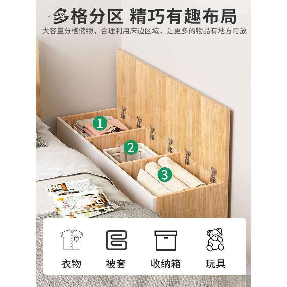 阳台飘窗柜卧室飘窗台储物柜白色翻盖矮柜可坐榻榻米上开门收纳柜