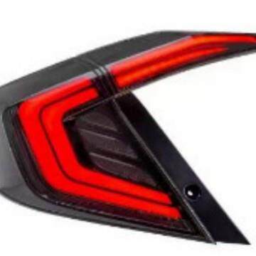适用十代思域尾灯总成改装RGB款幻彩LED星空款CIVI RBG LED TAIL
