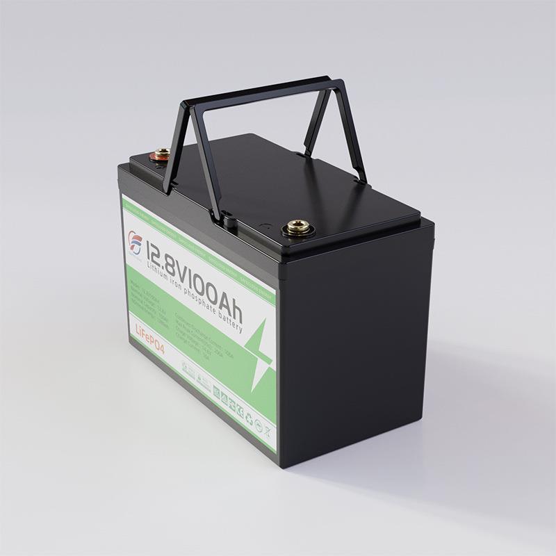12V24V100Ah锂电替代铅酸电池房车光伏离网系统铅改锂储能电池
