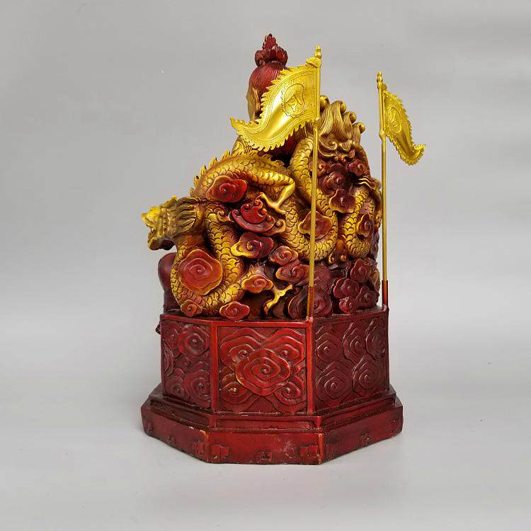 大号铜鸿钧老祖铜像洪君道人工艺品家居客厅三清师父鸿钧祖师摆件