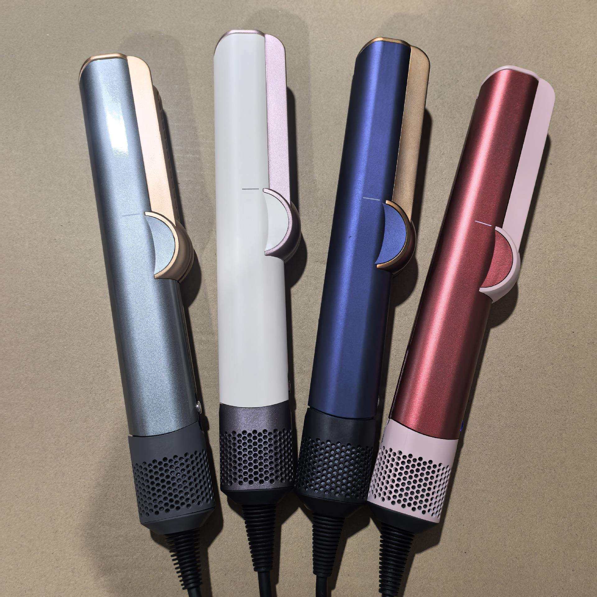 亚马逊爆款二合一吹风直发器吹风机直发干湿两用不伤发直板夹
