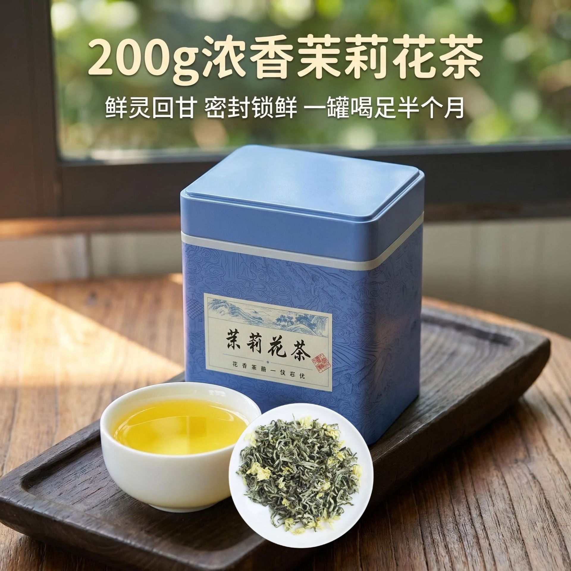 甄茶集茉莉花茶浓香2026新茶图片