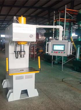 Y41小型单柱液压机数控伺服压力机轴承压装机马达生产设备油压机