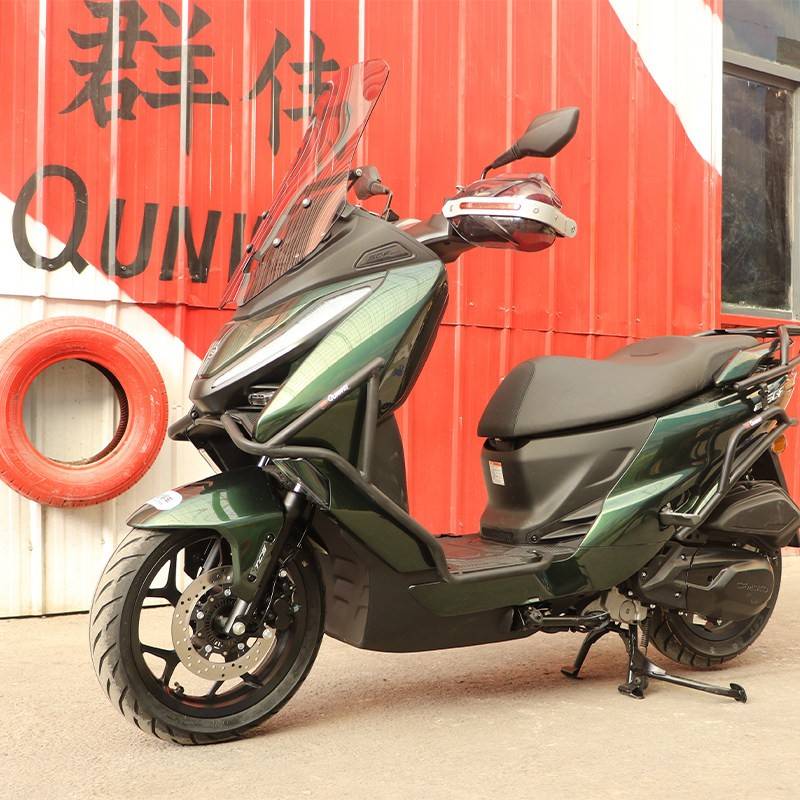 适用春风150SC-F保险杆防摔护杠排气防摔棒改装CF150T-33全保护架