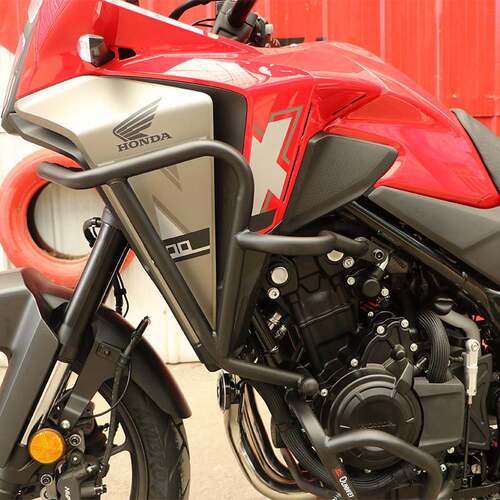 适用本田NX500保险杠防摔护杠上下包围杠WH500-3A改装侧摔保护架