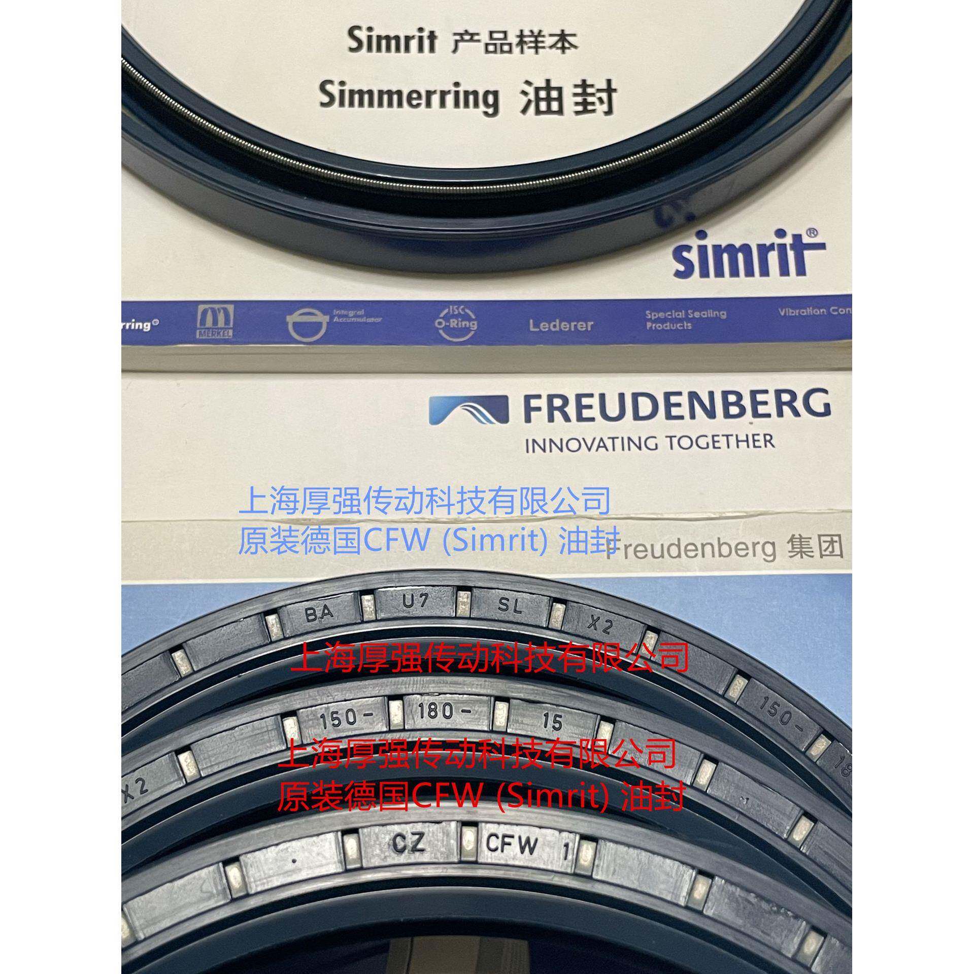 DIN3761德国Simrit/FREUDENBERG油封CZCFW1BAU7SLX2150-180-15