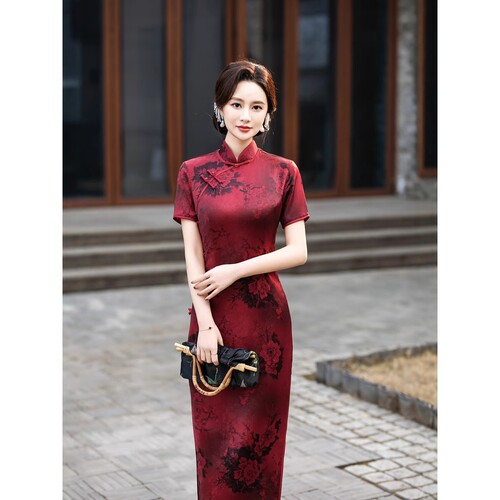 2026新款琳相漫红色旗袍春季改良新中式敬酒服新娘订婚礼服日常可