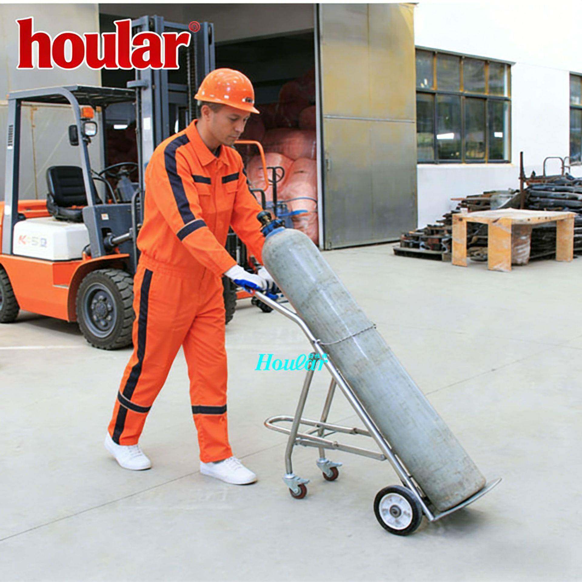 现货TY120气瓶气罐搬运车氧气瓶搬运车乙炔瓶手推车不锈钢小车