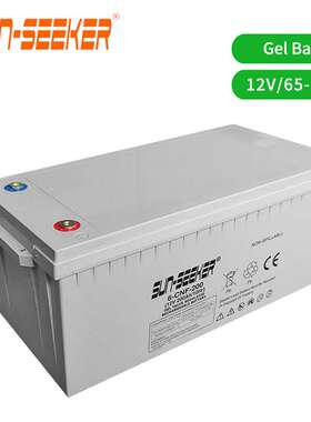 SUNSEEKER12V 55Ah-250Ah太阳能系统蓄电池胶体电池铅酸蓄电池