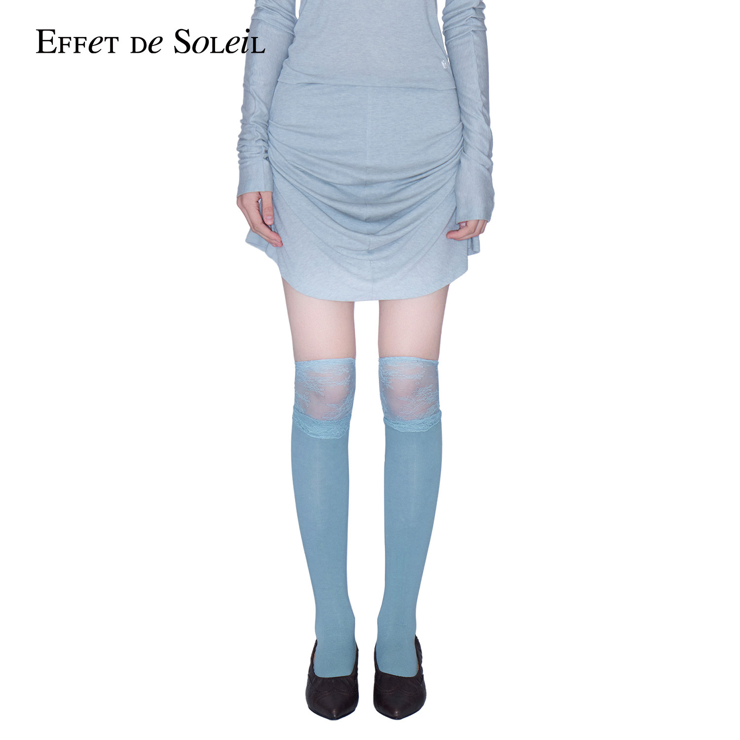 Effet de Soleil抽褶鱼尾烫钻短裙半身裙女装新品26秋