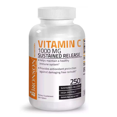 美国直邮Bronson Vitamin C 维生素C 1000毫克250片
