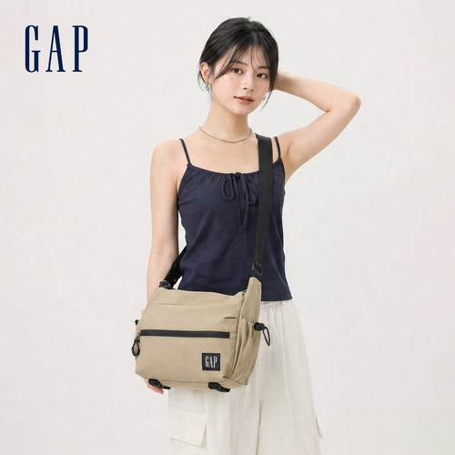 GAP寻觅山野小挎包卡其色斜挎包