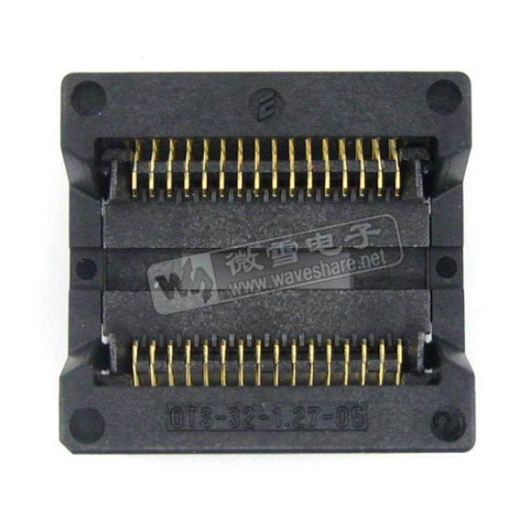 SOP32 SOIC32 SO32 IC烧写 测试 引脚间距1.27mm 编程座 测试座