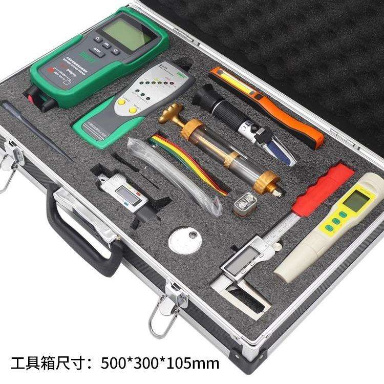 汽车快修快保检测工具套装刹车油胎纹尺故障检查精修保养测蓄电池
