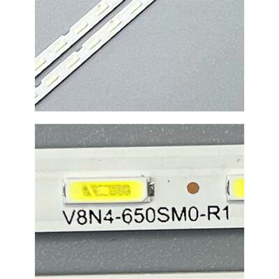 2条*UE65RU8000 UE65RU7470 UE65RU7472 V8N4-650SM0-R1灯条