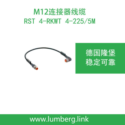 德国隆堡M12双头连接线
